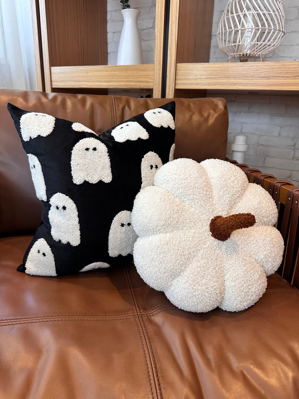 Black Ghost Pillow Cover PREORDER