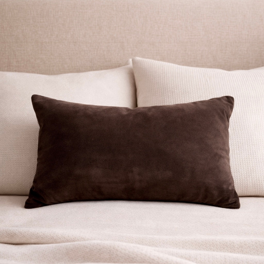 Hardin Velvet Lumbar Pillow Cover