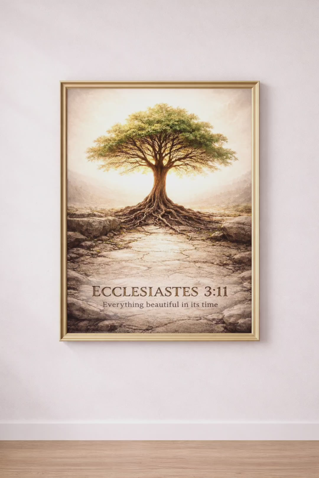 Ecclesiastes 3:11 — Beautiful in Its Time | Scripture Wall Art Download