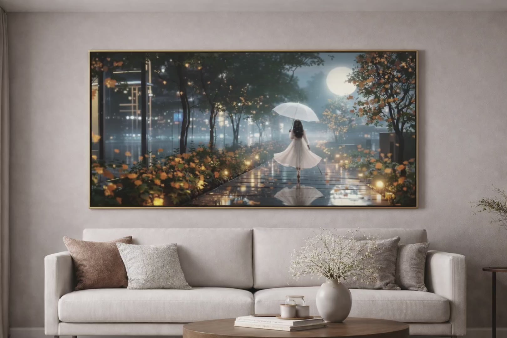 Isaiah 43:2— Held Through the Storm| Luxury Christian Digital Wall Art