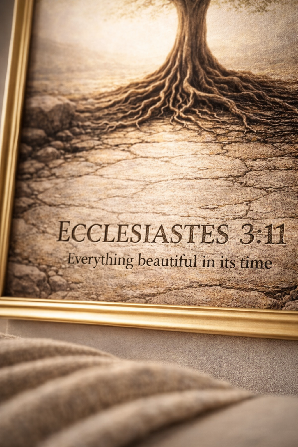 Ecclesiastes 3:11 — Beautiful in Its Time | Scripture Wall Art Download
