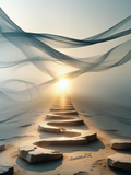 Jeremiah 29:11 Path of Hope| Christian Digital Wall Art