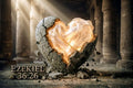 Ezekiel 36:26 — New Heart | Luxury Christian Digital Wall Art